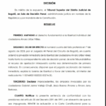 Álvaro Uribe Vélez tras fallo de tutela que ordena su libertad