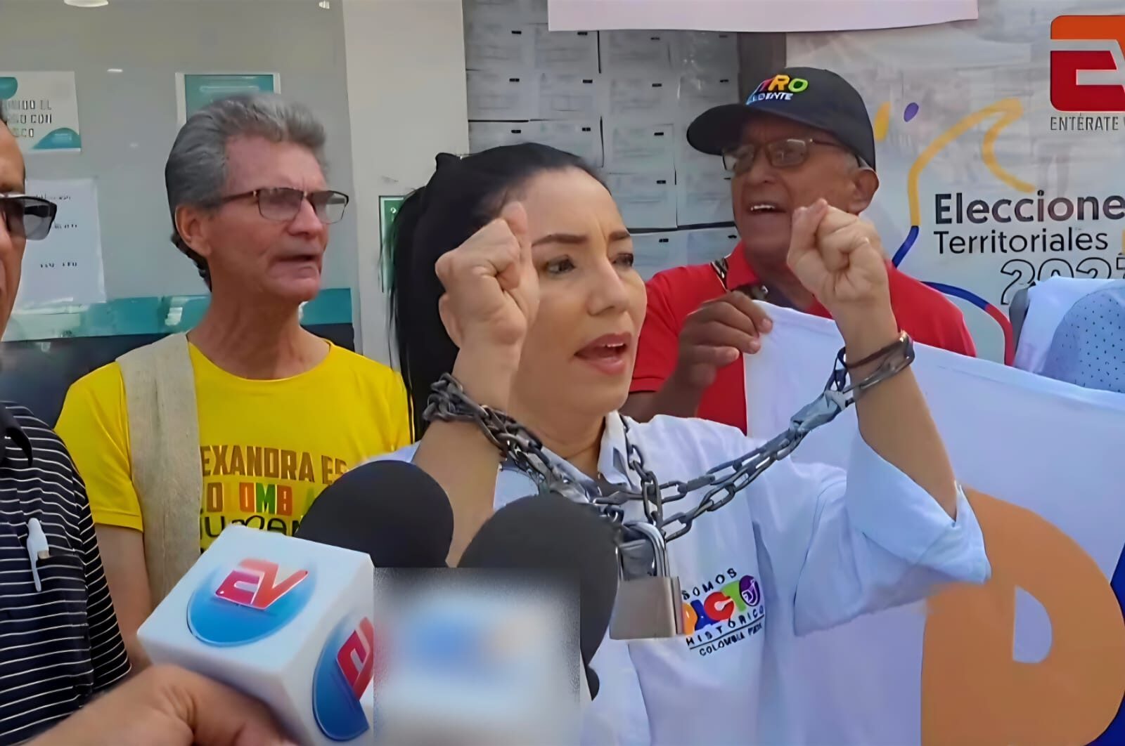 Alexandra Pineda quedó fuera del Pacto Histórico.