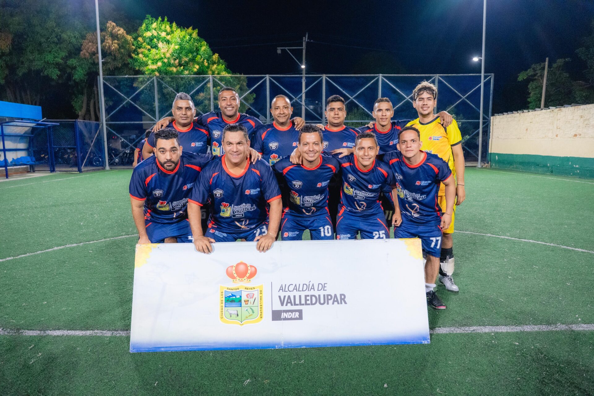 Inauguración Torneo de Fútbol de Salón de los Medios de Comunicación 2025 en Valledupar.