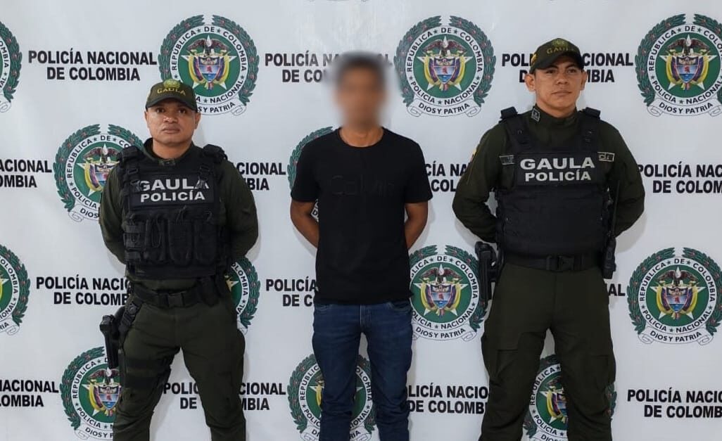 Captura de alias Fidel del Clan del Golfo en Cesar.