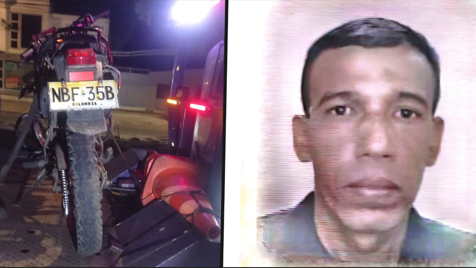 Accidente de tránsito en Valledupar barrio 12 de Octubre.