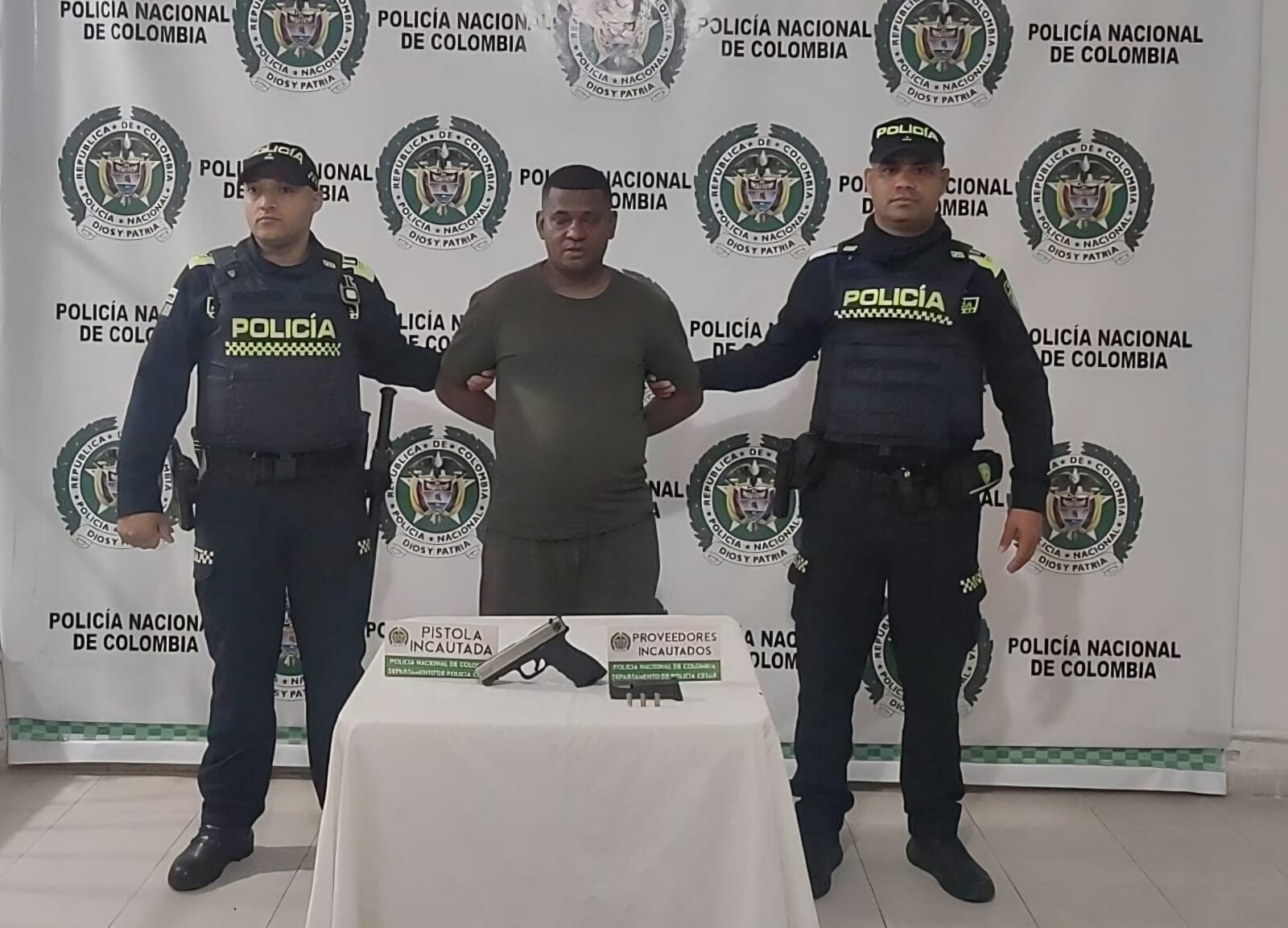 Capturado en Francisco Javier Valledupar