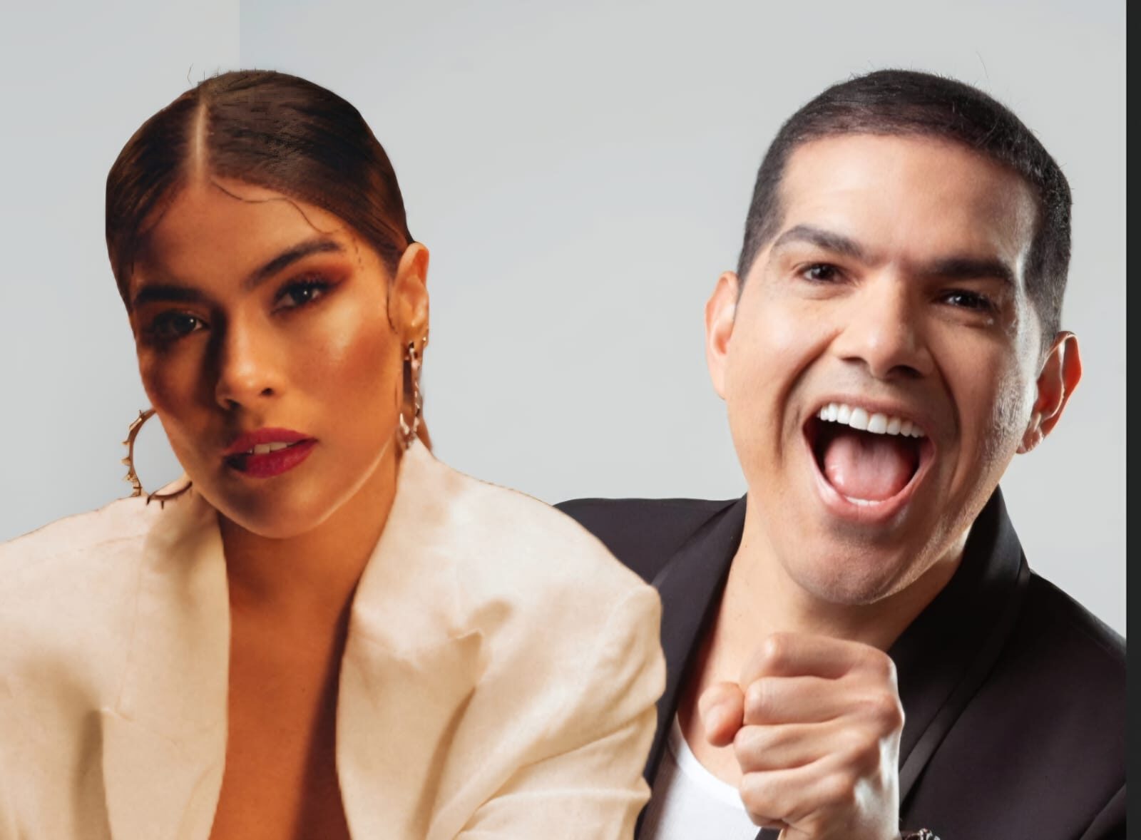 Peter Manjarrés y Karen Lizarazo