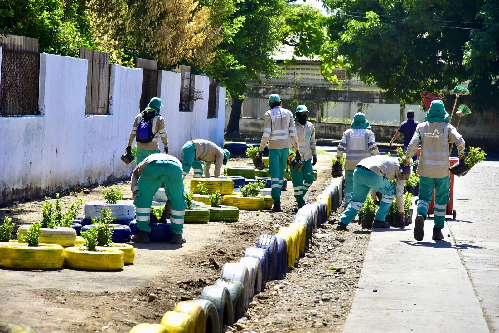 recuperación de puntos críticos en Valledupar por Aseo del Norte